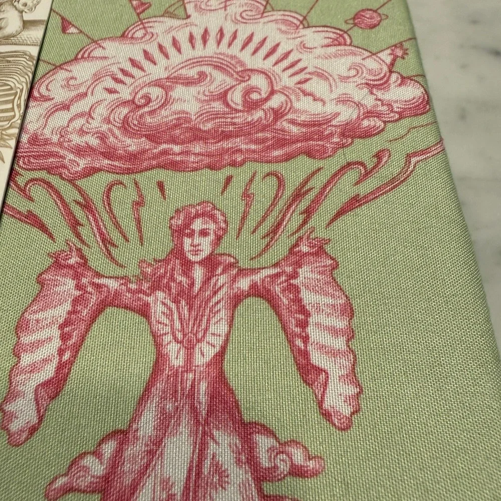 Wicked Katie Kime Twin Sheet Set Nod to Dorothy Green Pink Toile 3pc New Target